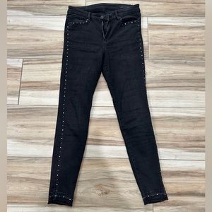 ALL SAINTS Miller denim with studs size 29